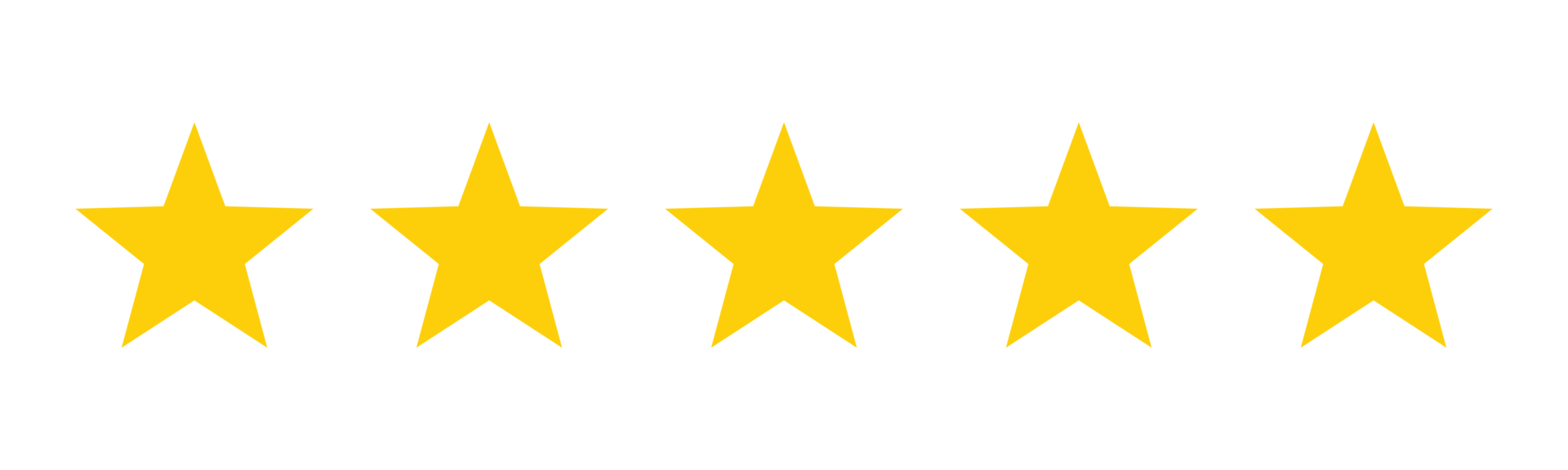 5 stars rating